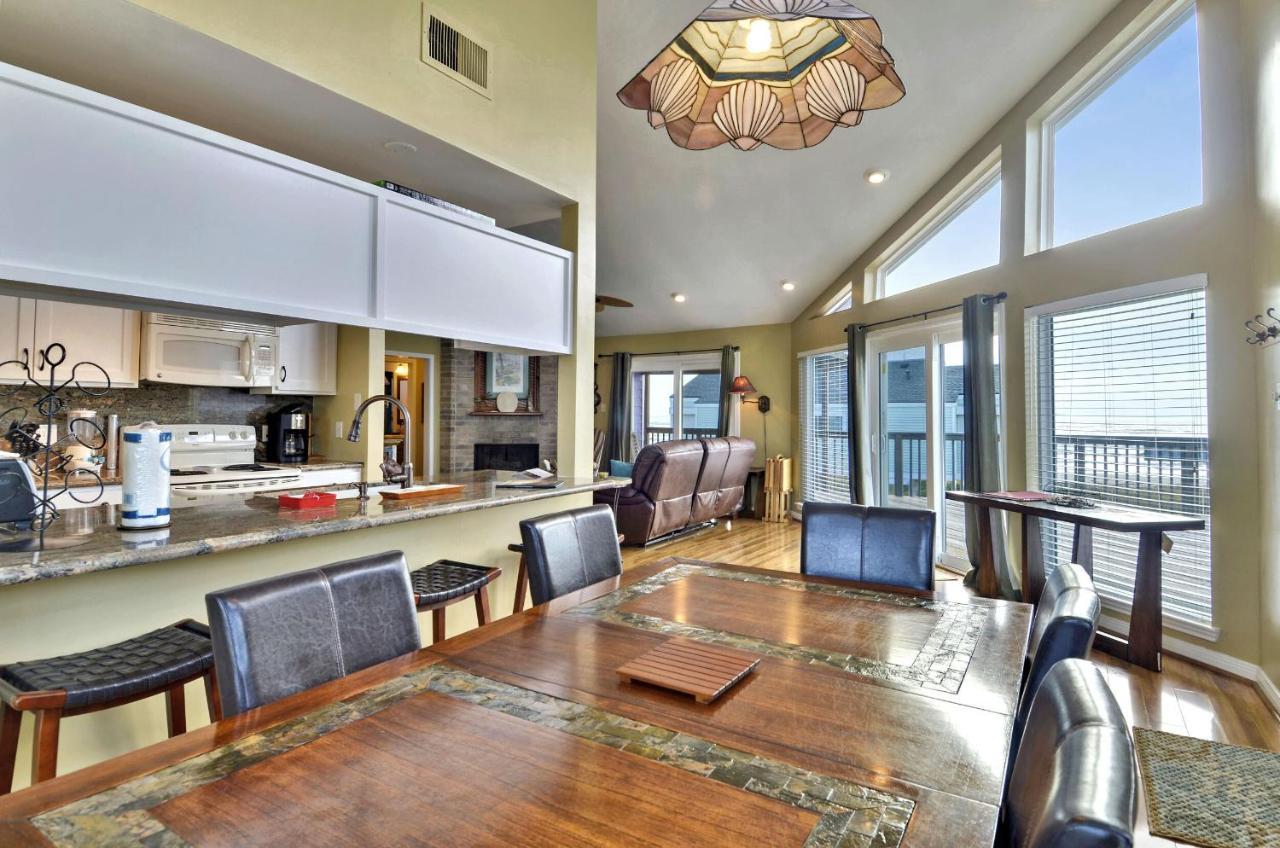 A Sunny Sandbar Galveston Exterior foto